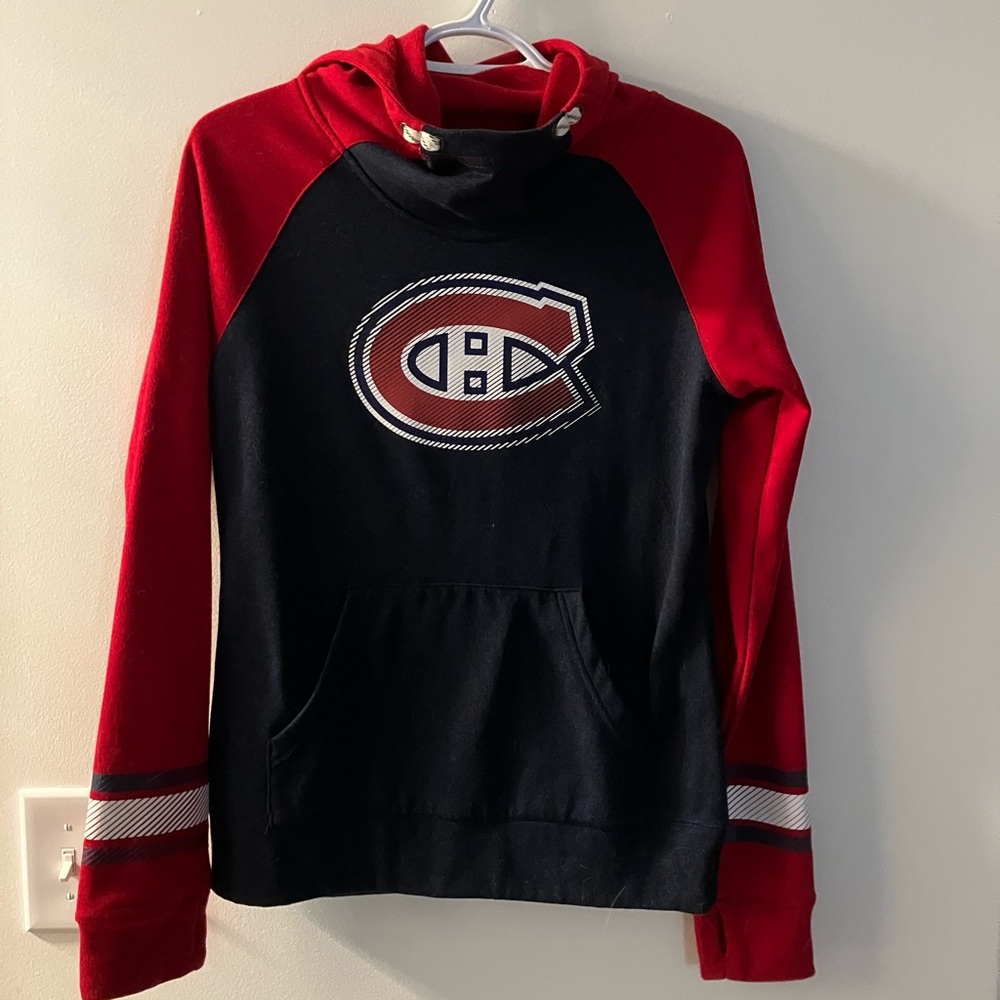 Montreal Canadiens YOUTH Girls Hoodie Extra Large NHL Hockey